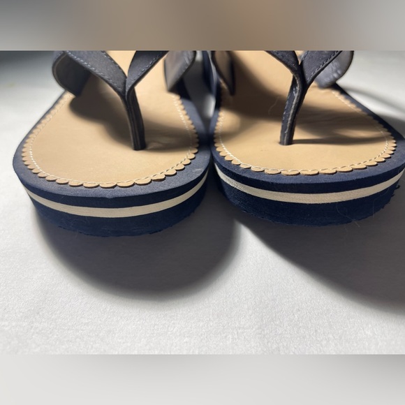 Ralph Lauren Plain Toe Rubber — Navy Size 9.5 - Picture 5 of 7